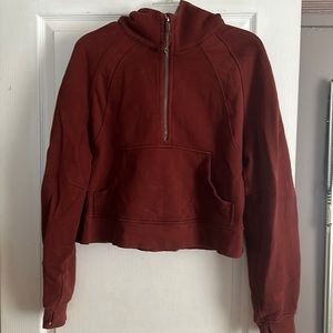Lululemon scuba crop hoodie